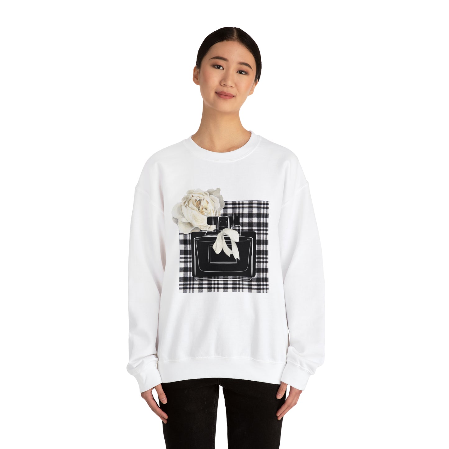 Crewneck Sweatshirt | Luxe Noir Perfume