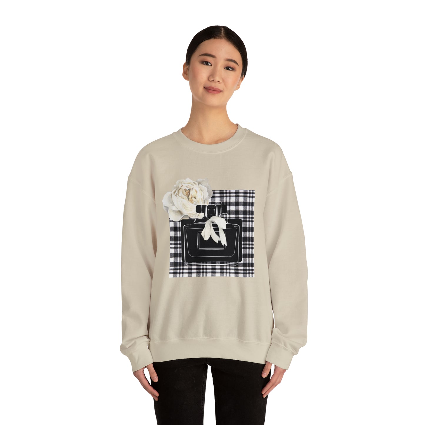 Crewneck Sweatshirt | Luxe Noir Perfume