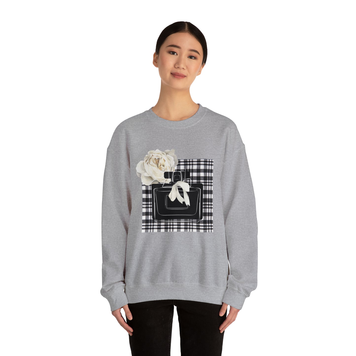 Crewneck Sweatshirt | Luxe Noir Perfume