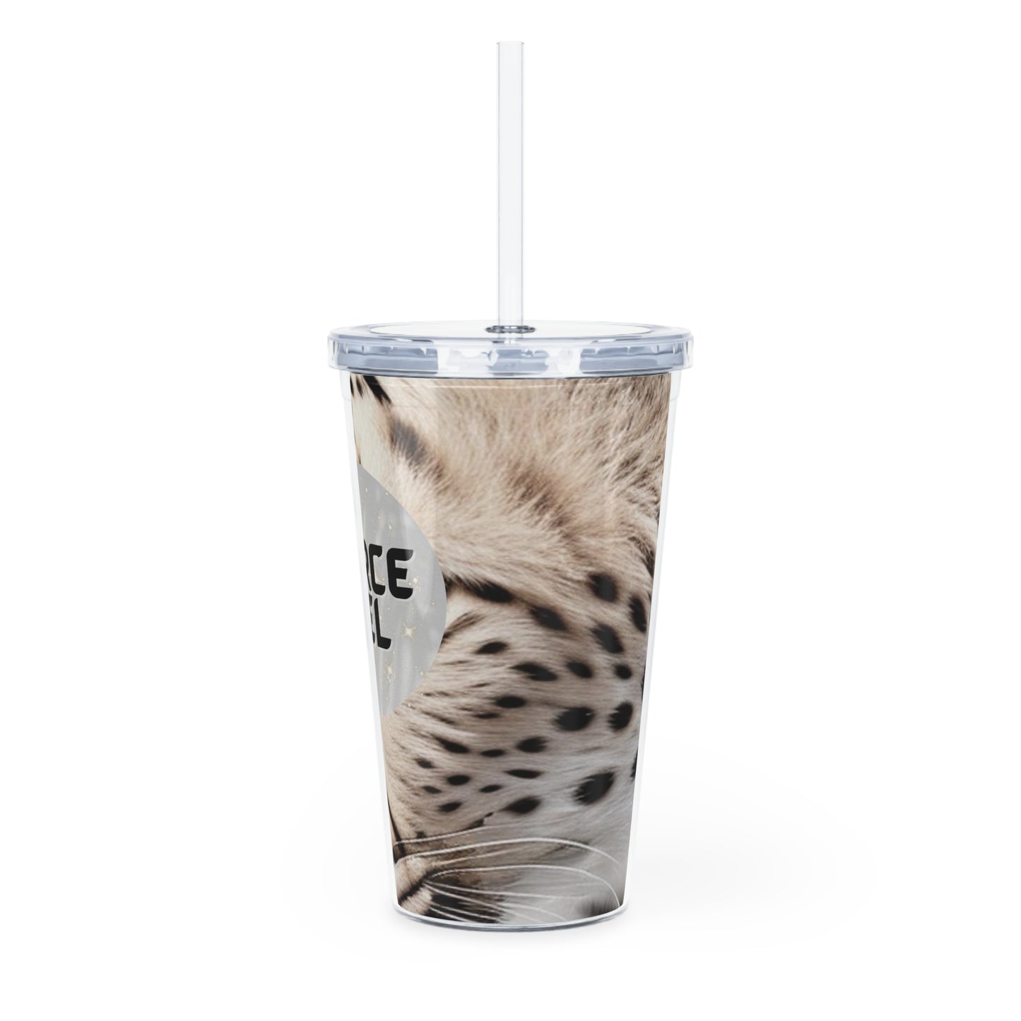 Fierce Fuel | Plastic Tumbler with Straw