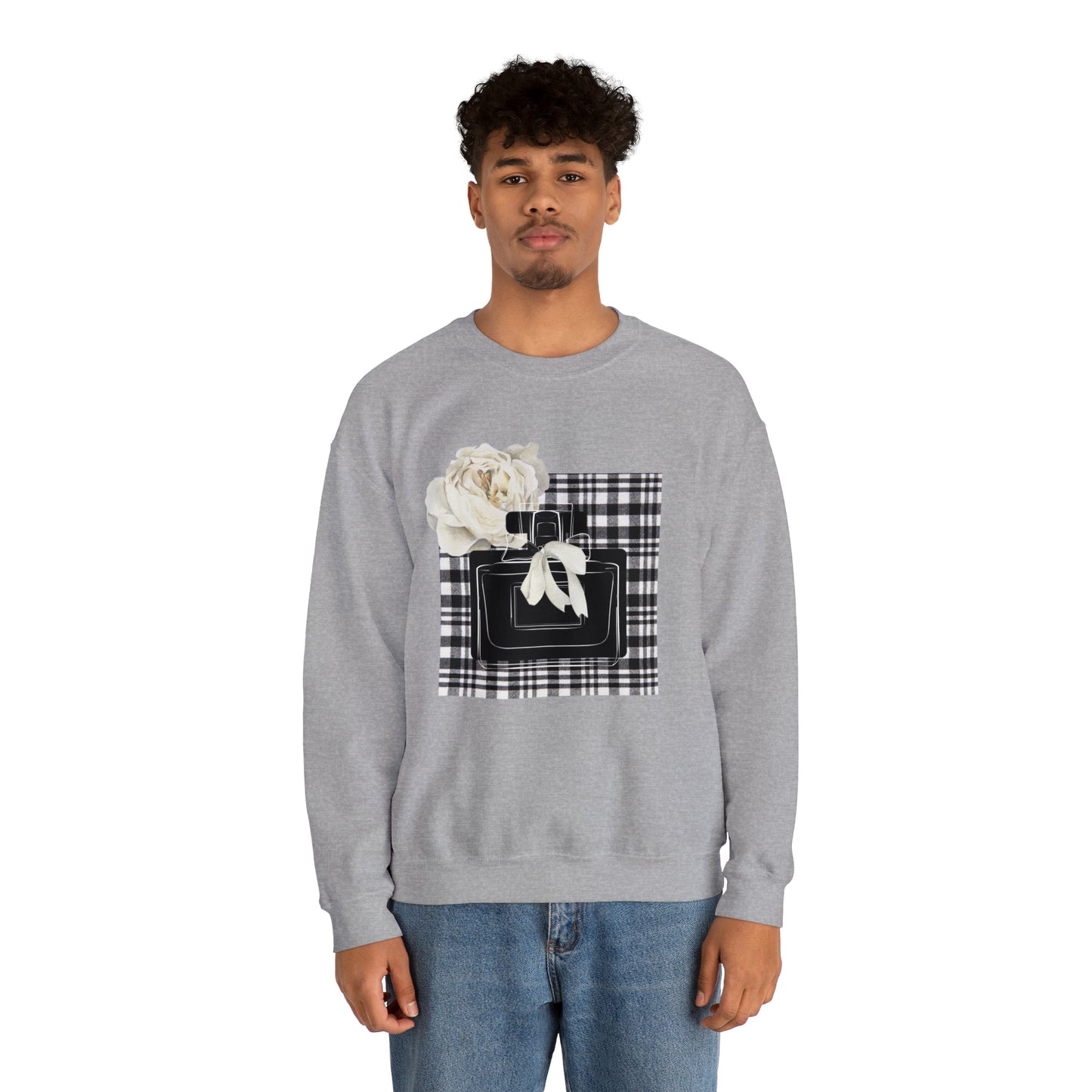 Crewneck Sweatshirt | Luxe Noir Perfume