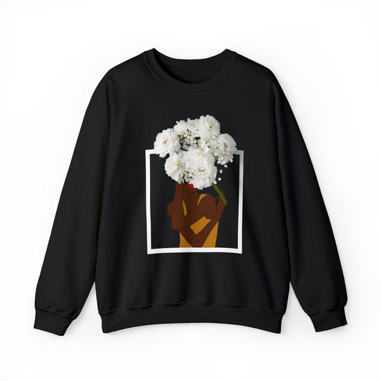 Crewneck Sweatshirt | Coco La Fleur Outline