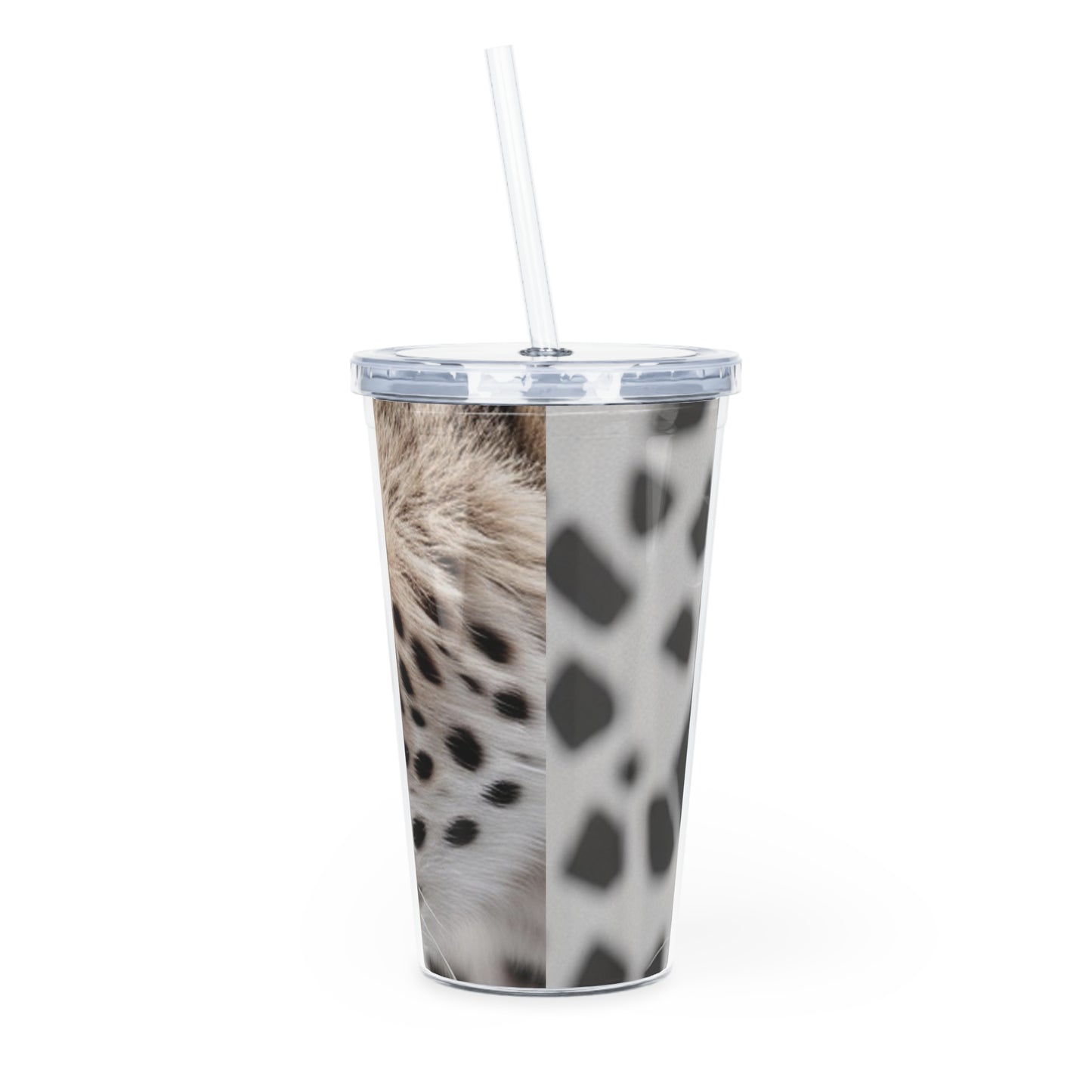 Fierce Fuel | Plastic Tumbler with Straw