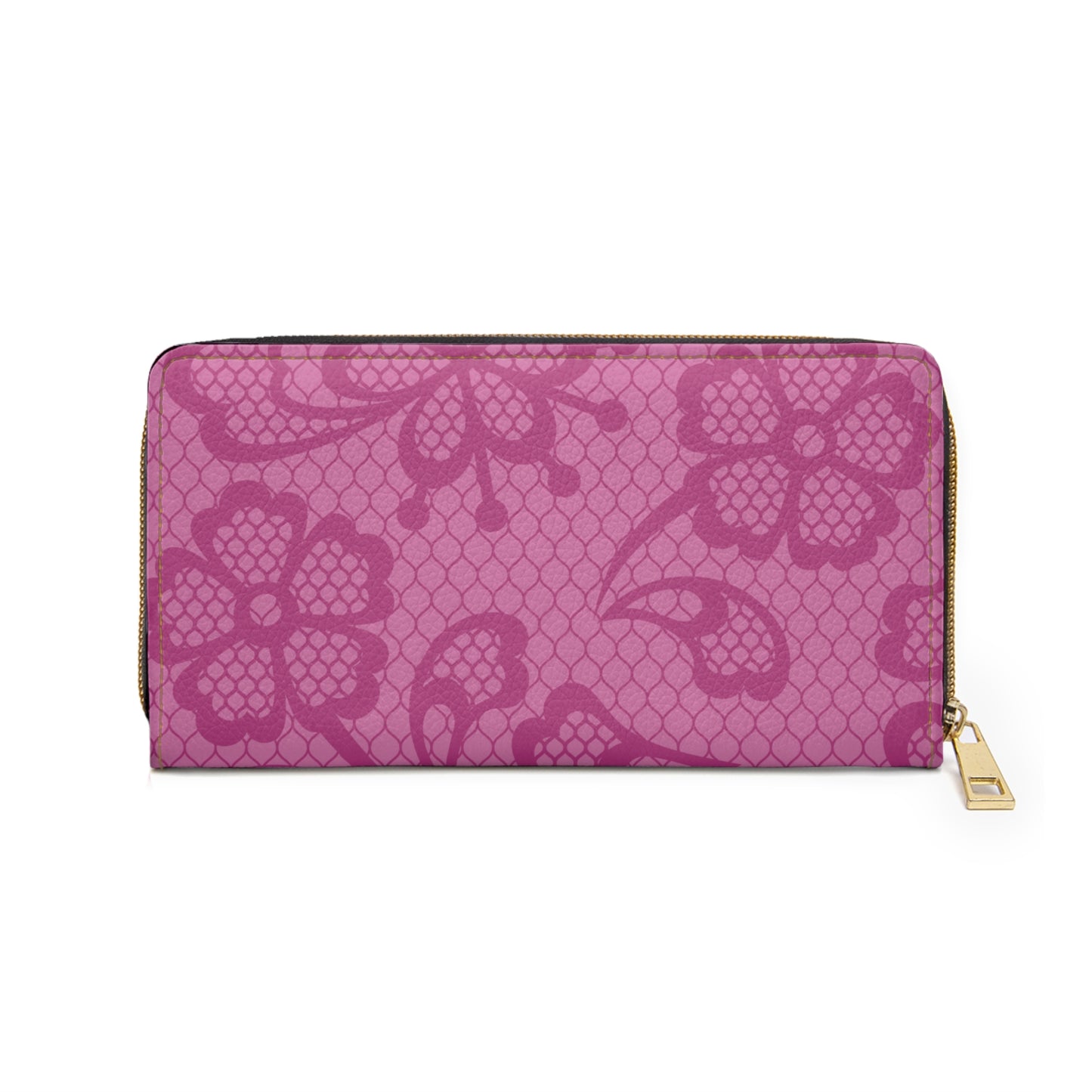 The 'Fancy' Glam| Zipper Wallet (Pink)