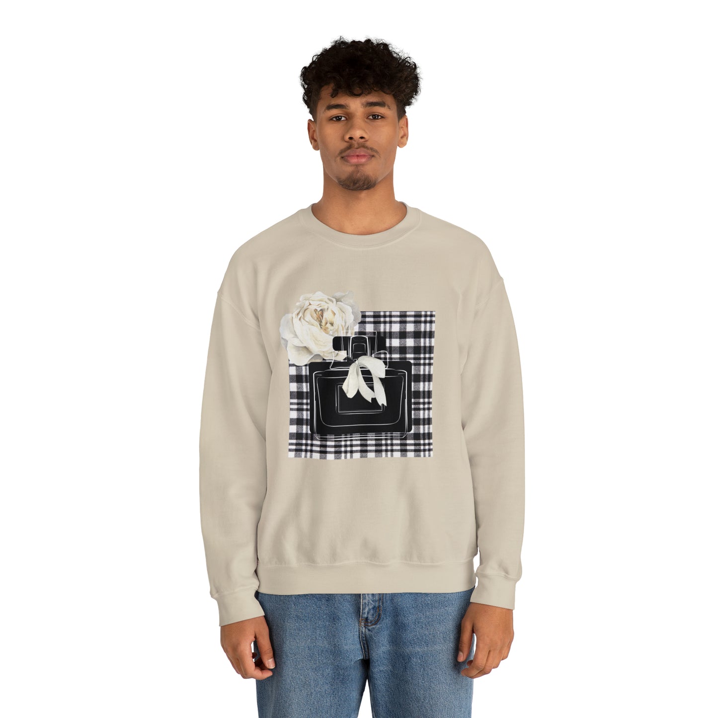 Crewneck Sweatshirt | Luxe Noir Perfume