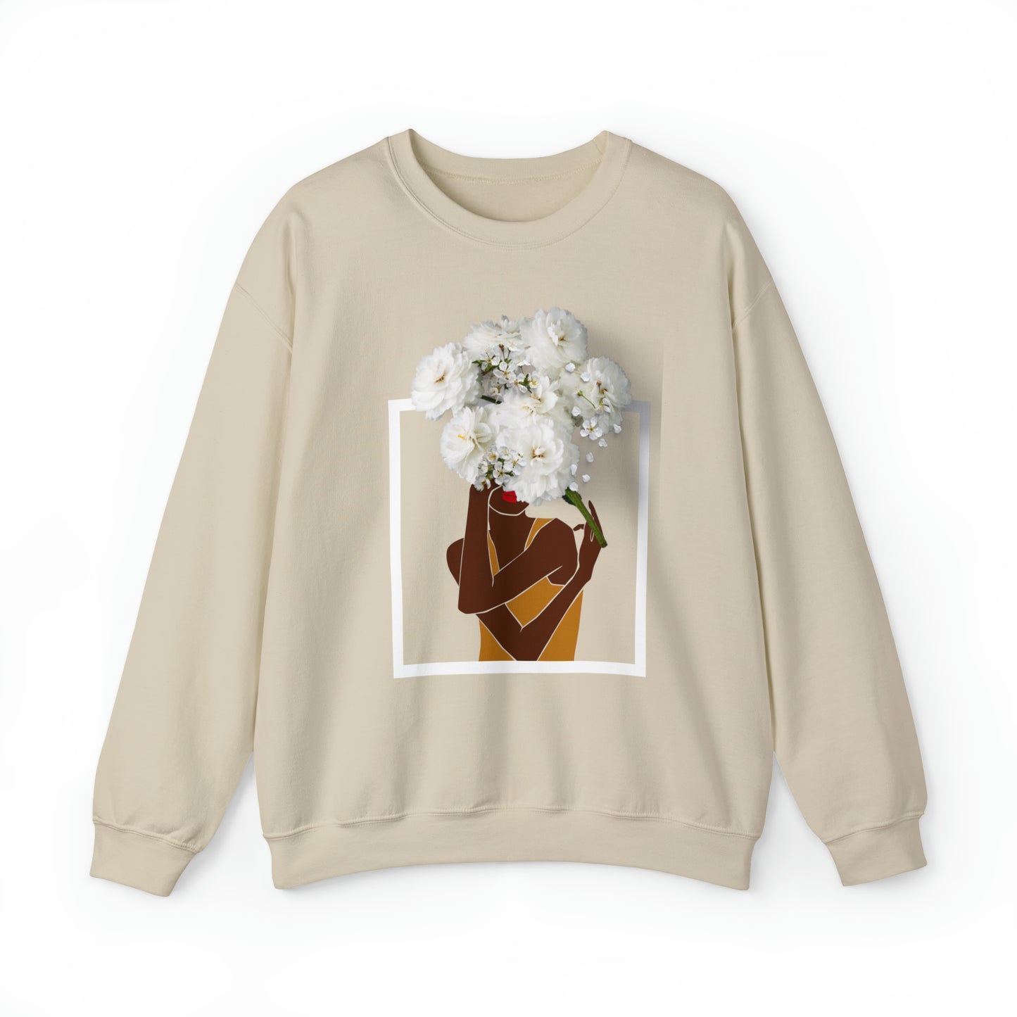 Crewneck Sweatshirt | Coco La Fleur Outline