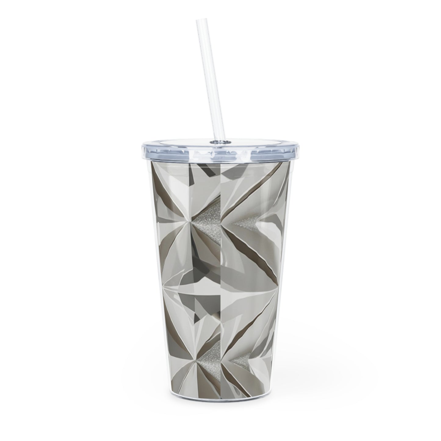 Fab Fuel | Plastic Tumbler with Straw