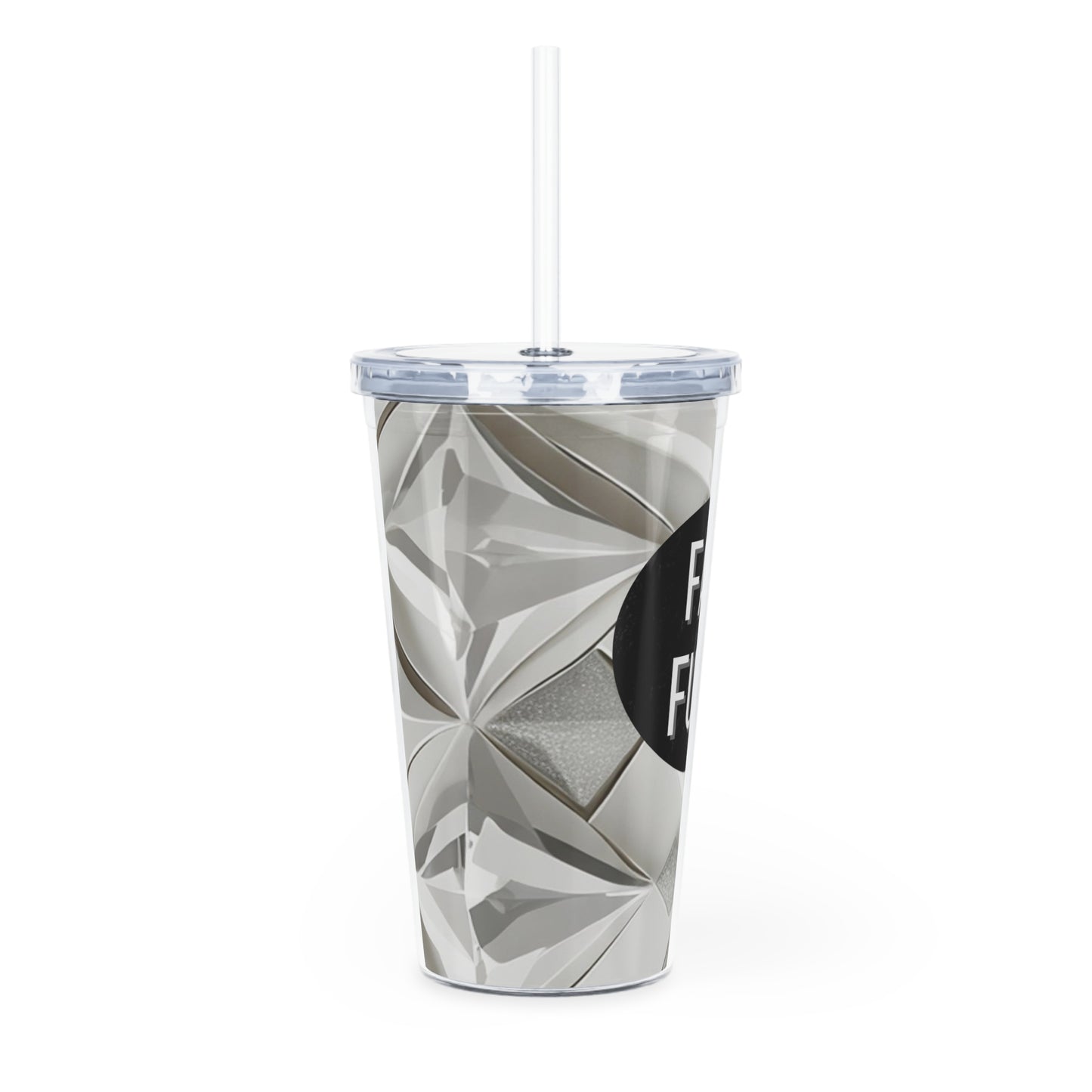 Fab Fuel | Plastic Tumbler with Straw