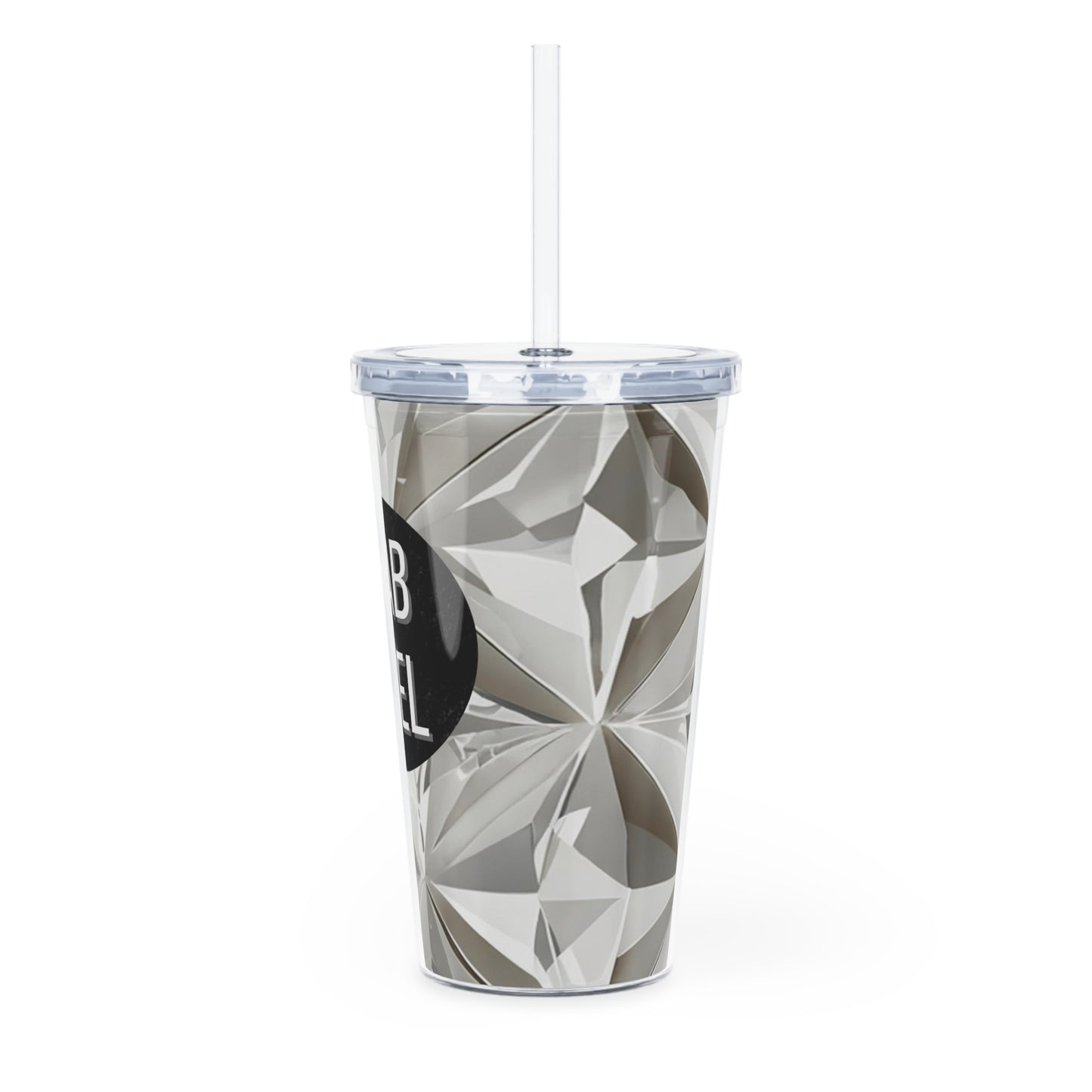 Fab Fuel | Plastic Tumbler with Straw