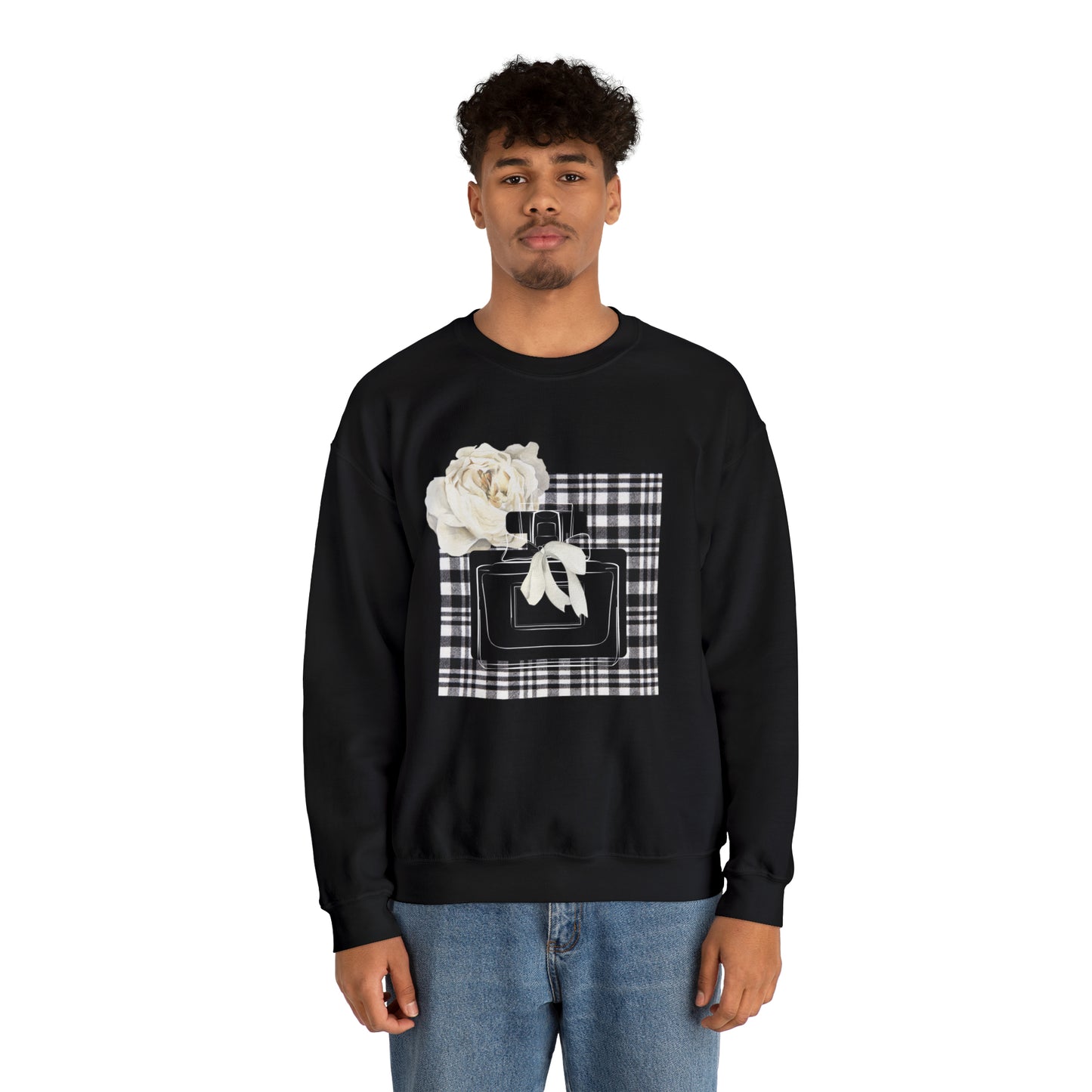 Crewneck Sweatshirt | Luxe Noir Perfume