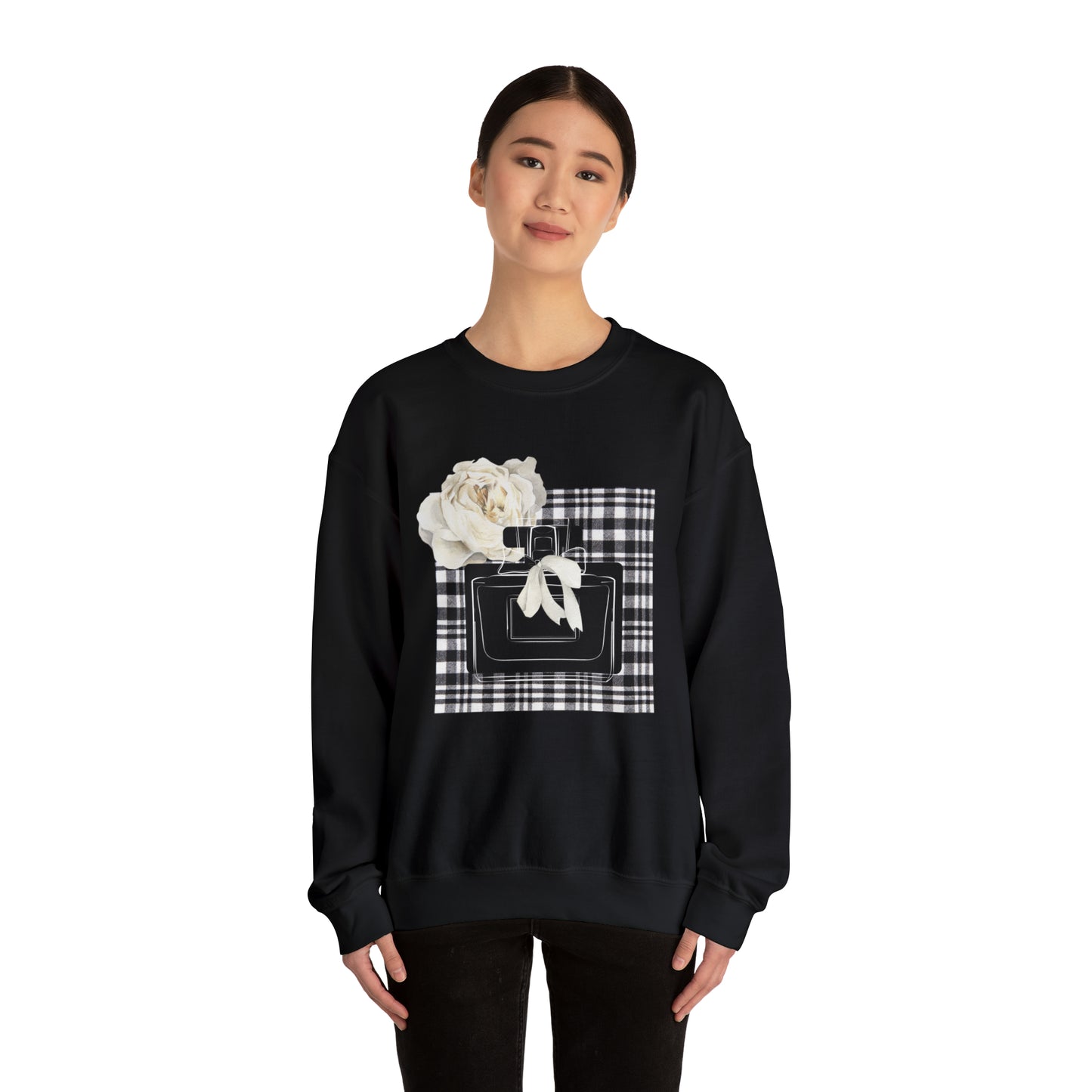 Crewneck Sweatshirt | Luxe Noir Perfume