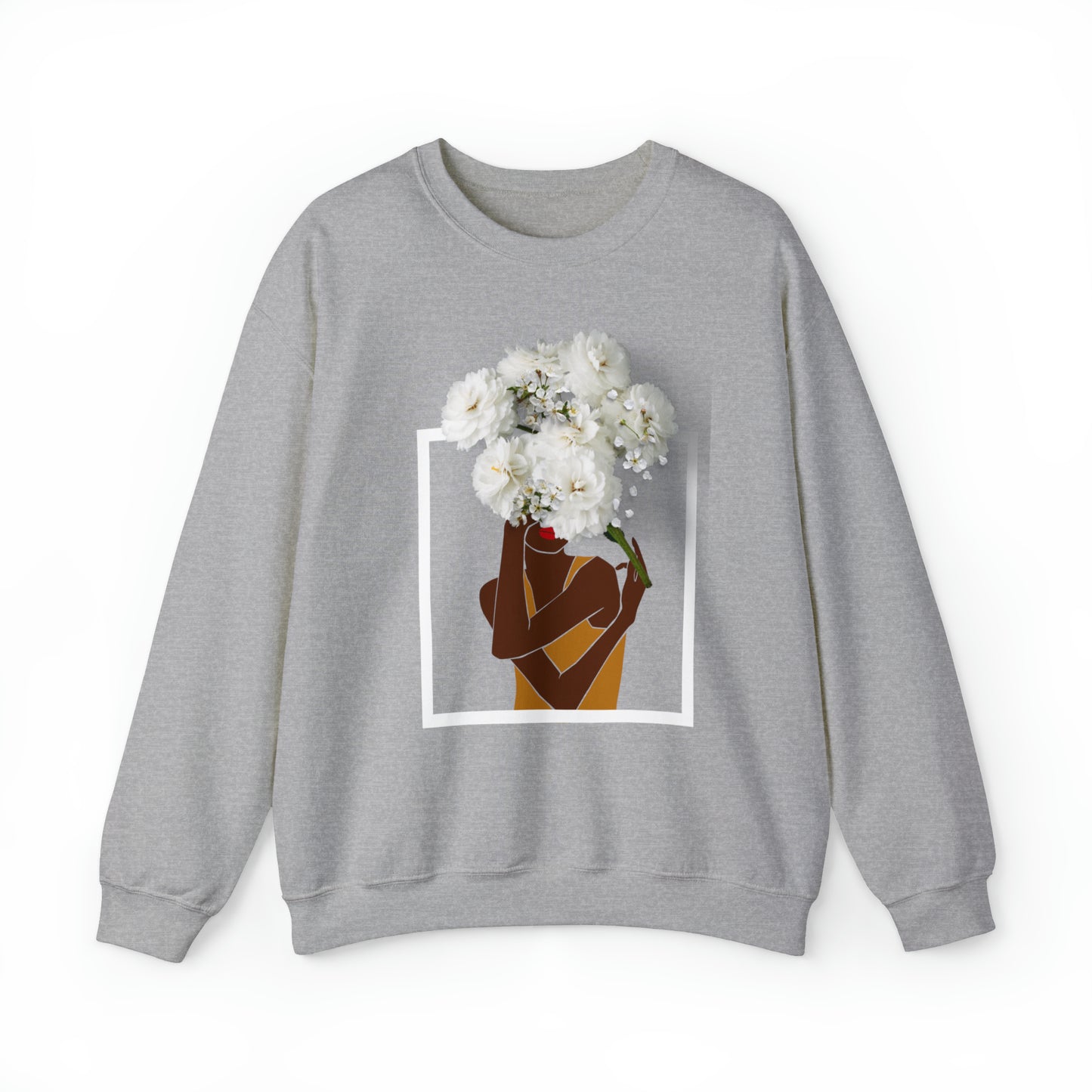 Crewneck Sweatshirt | Coco La Fleur Outline