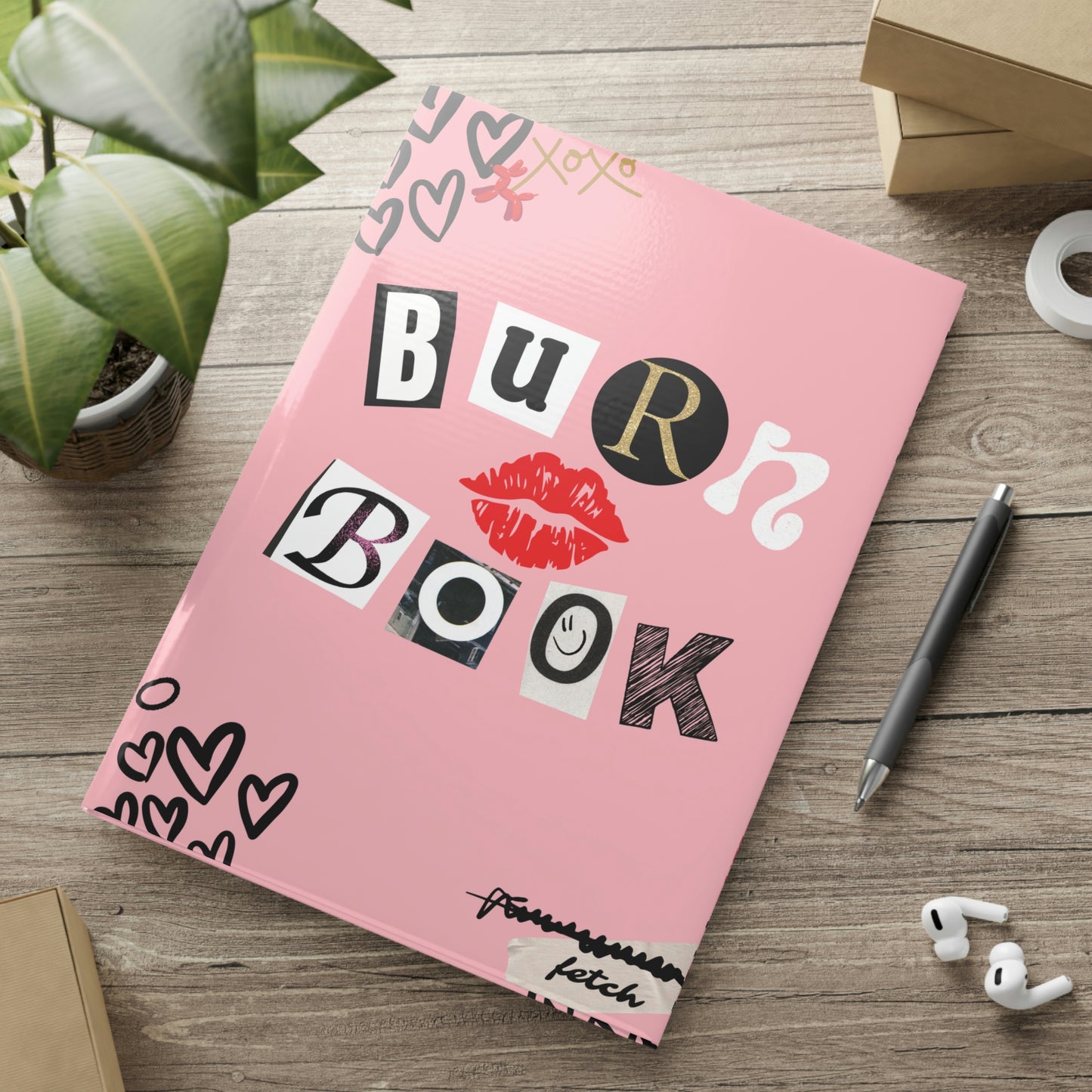 Burn Book | Puffy Cover Notebook