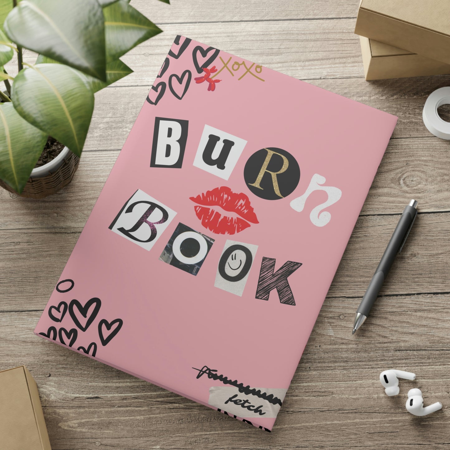 Burn Book | Puffy Cover Notebook